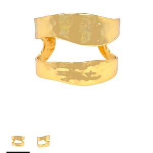 Jennifer Miller Gold Cuff New